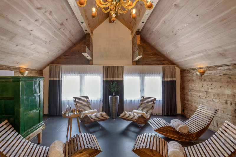 Sauna und Wellness im Appenzell - Boutique Hotel Bären Gonten - Ruheraum